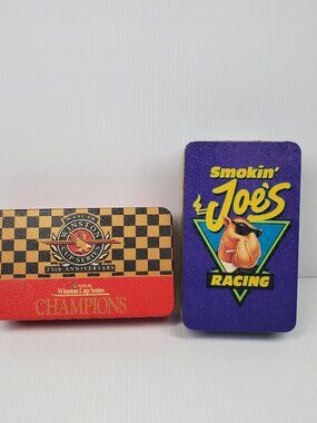 Pair of Match Tins, Smoking Joe's Racing and Winston Cup Champions